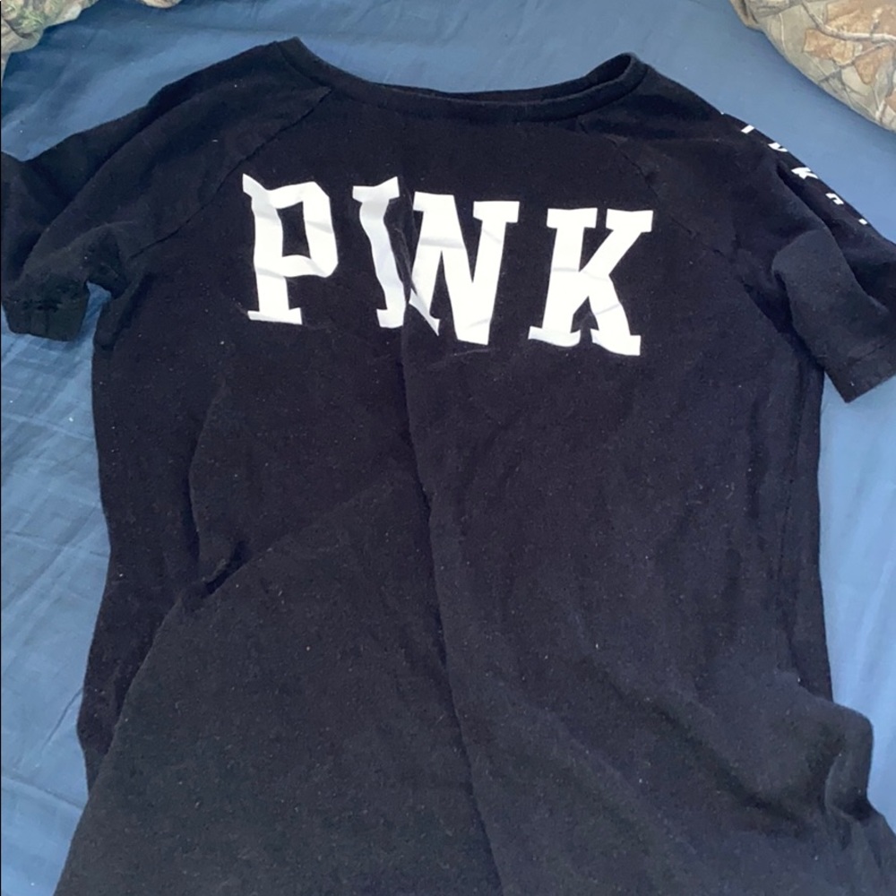 PINK black t-shirt